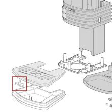 Индикатор поддона кофеварки DeLonghi
