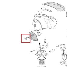 Переключатель кофеварки DeLonghi 5532107500