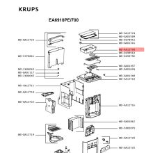 Контейнер для кофе кофемашины Krups EA6910 и EA6930