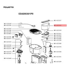 Контейнер для воды кофеварки Rowenta Perfecto