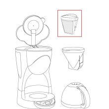 Фильтр кофеварки DeLonghi ICM2 и ICM4
