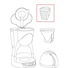 Держатель фильтра DeLonghi ICM2 и ICM4