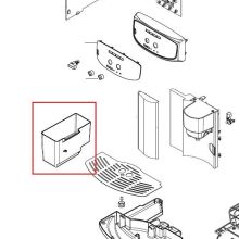 Контейнер отработанного кофе DeLonghi ESAM..