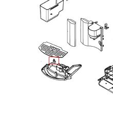 Индикатор заполнения поддона DeLonghi