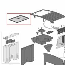 Крышка кофемолки DeLonghi EATM29.6..