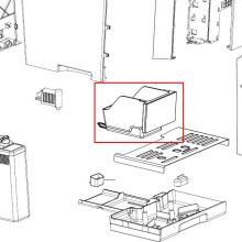 Контейнер отработанного кофе DeLonghi Eletta