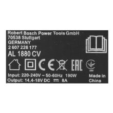 Зарядное устройство Bosch BBS1.., BCS1.., BSS1..