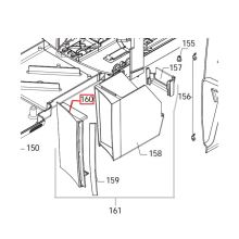 Накладка бака кофе кофемашины Saeco SM75/76/77