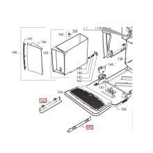 Направляющая поддона кофемашины Saeco SM7..