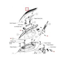 Крышка ручки утюга парогенератора Philips GC79..