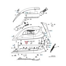 Трубка утюга парогенератора Philips GC67..