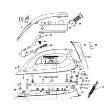 Кнопка утюга парогенератора Philips GC67..