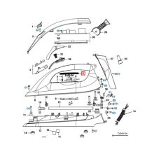 Переключатель утюга Philips GC67..
