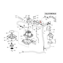Корпус клапана кофемашины Saeco HD832..