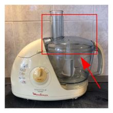 Крышка чаши комбайна Moulinex Ovatio 3