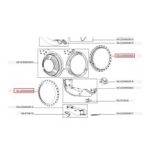 Колесо большое для пылесоса Tefal XO160 и XO90