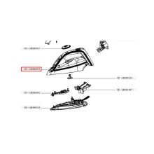 Корпус с ручкой утюга Tefal FV571..