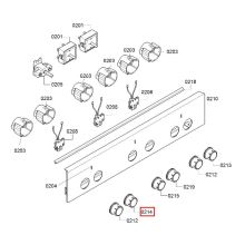 Ручка конфорки Bosch HCA6.., HCA7.., HCE7/8..