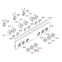 Ручка конфорки для плит Bosch HCA6/7.., HCE7..