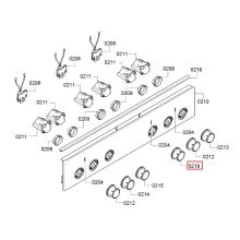 Ручка выбора температуры для плит Bosch HCA6/7..