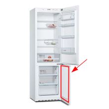 Уплотнитель двери морозилки холодильника Bosch KGE39