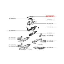 Крышка ручки утюга парогенератора Tefal GV9821E0/23