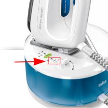 Кнопка "reset" парогенератора Braun CS Mini, CS Compact