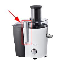Зажим левый соковыжималки Bosch ME20/MES20
