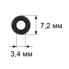 Уплотнитель d=7.2мм кофемашины Nespresso, 2шт.