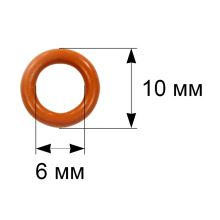 Уплотнитель крана пар/вода кофемашины DeLonghi Lattissima, D=6