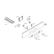 Панель управления духовки Bosch HBN..
