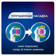 Насадка 2шт для зубных щеток Oral-B 3D White EB18-2RB