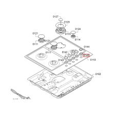 Уплотнитель ручки варочной панели Bosch PCH/PCP..
