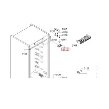 Светодиод холодильника Bosch KGN/KG/BD