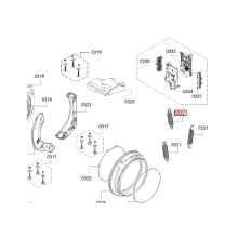 Пружина бака 8N/mm стиральной машины Bosch