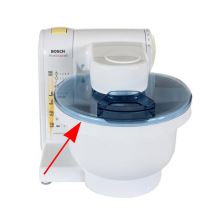 Крышка комбайна Bosch ProfiMixx 44/46/47 голубая