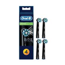 Насадки Oral-B EB50-4B CrossAction черные, 4 шт