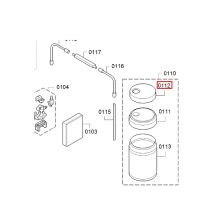 Фиксатор крышки молочника кофемашины Bosch BCM8