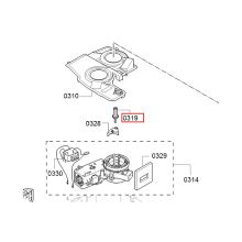Ось кофемолки кофемашины Bosch TI9..