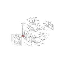Узел соединения бака воды Bosch TE/TES