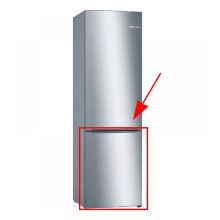 Дверь морозилки холодильника Bosch KGV39XL