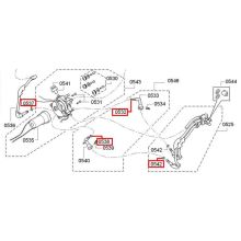 Прокладка 6,8х3,8х1,5 мм кофемашины Bosch (4 шт.)