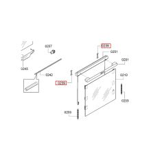 Уплотнитель духовки Neff B45/B46/B47..