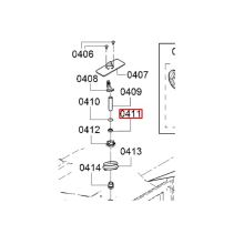 Прокладка 17,6/ 15,2 - 10,6 x 5 лампы духовки Bosch