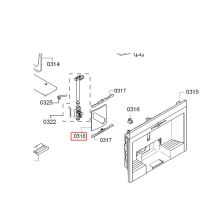 Крышка диспенсера кофемашины Bosch TK76/TCC78