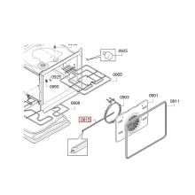 Уплотнитель духовки Bosch CSG/CS