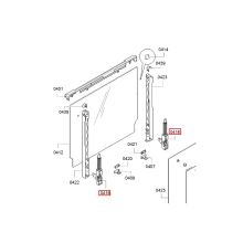 Дверной шарнир духовки Bosch HB/HBF