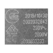 Конфорка 2000w 230v варочной панели Bosch 
