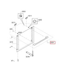 Ручка двери духовки Bosch HBA/HEA