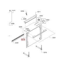 Фронтальное стекло духовки Bosch HBA/HBG/HQA